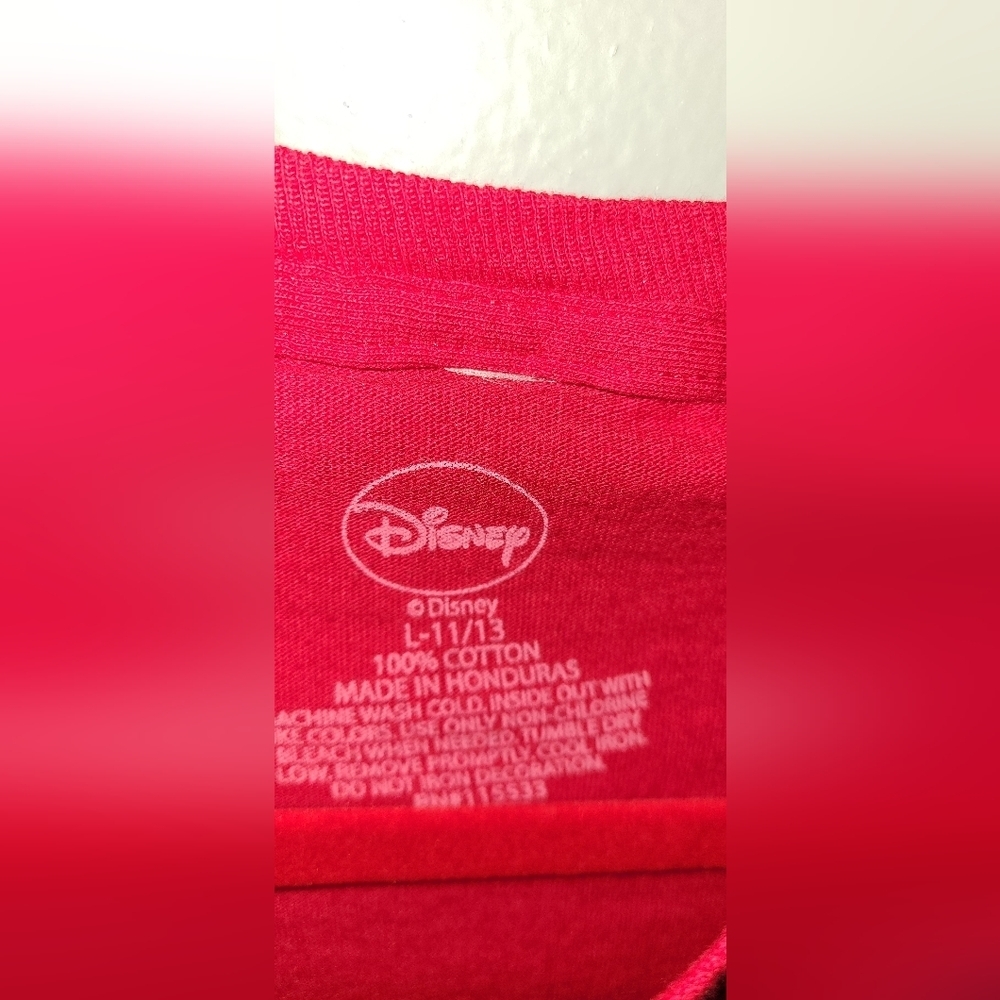 Minnie ❤️ Disney Red t-shirt womens Large - Picture 3 of 7
